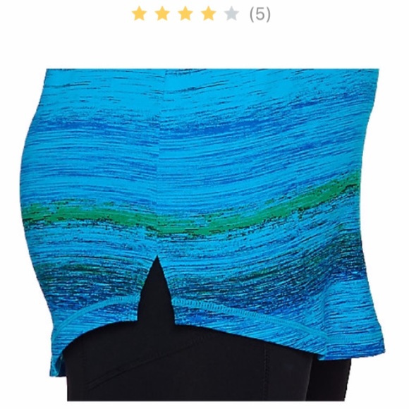 racerback tank turquoise Cheryl Burke - Picture 4 of 6